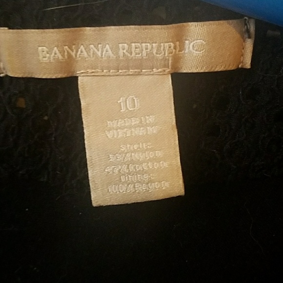 Black full back zip lined eyelet tank - Picture 4 of 5